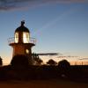 Lighthouse at sunset