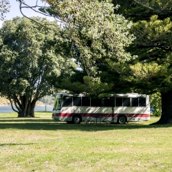 Campervan at Kopu Road