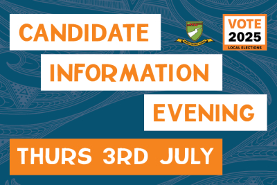 ELECTIONS 2025 - CANDIDATE INFORMATION EVENING