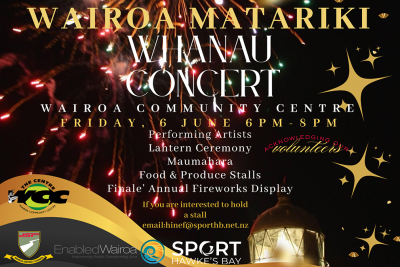 WAIROA MATARIKI WHANAU CONCERT