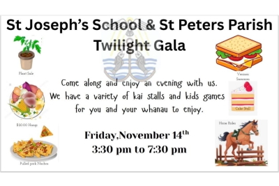 ST JOSEPH'S SCHOOL & ST PETERS PARISH TWILIGHT GALA
