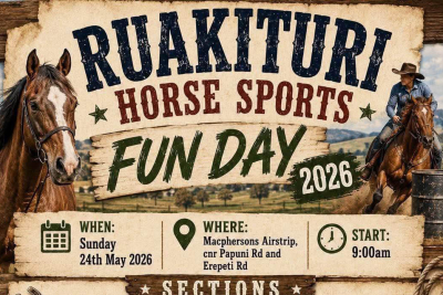 RUAKITURI HORSE SPORTS FUN DAY