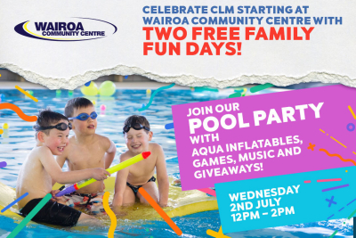 WAIROA COMMUNITY CENTRE - FREE FAMILY FUN DAY