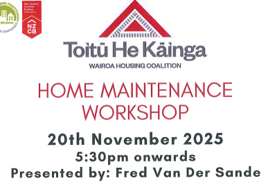 HOME MAINTENANCE WORKSHOP