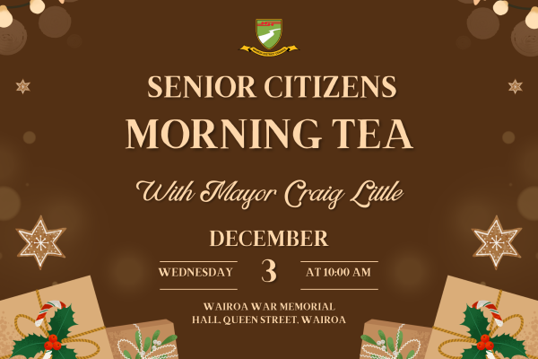 MAYOR'S SENIOR CITIZENS CHRISTMAS MORNING TEA